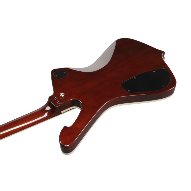 Ibanez IC420FM-TBG Iceman - Gitara elektryczna z pokrowcem