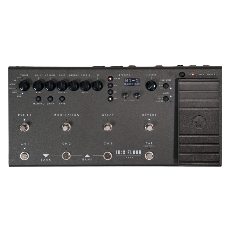 Blackstar ID:X Floor Three Multiefekt gitarowy - 2 - Multiefekty gitarowe - ID:X Floor to najnowszy, wysokowydajny Multiefekt gi