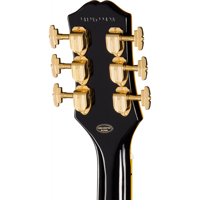 Epiphone Joe Bonamassa '59 Les Paul Custom Bigsby Antique Ebony gitara elektryczna - 8 - Gitary elektryczne - 