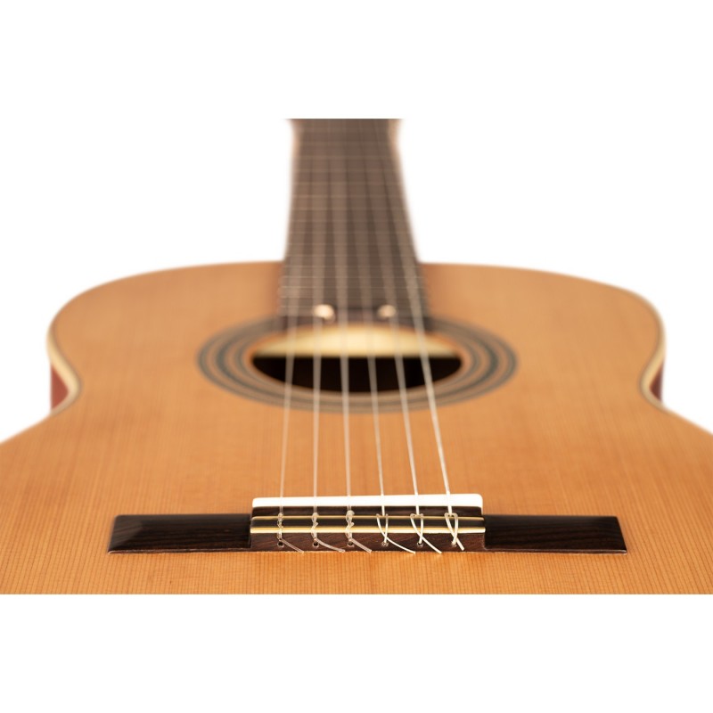 Ortega R18S-L Traditional Series - Gitara klasyczna 4/4 leworęczna z pokrowcem