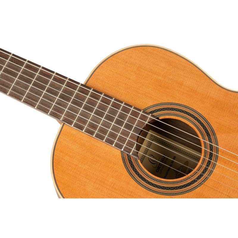 Ortega R20GWN-L Traditional Series - Gitara klasyczna 4/4 leworęczna z pokrowcem
