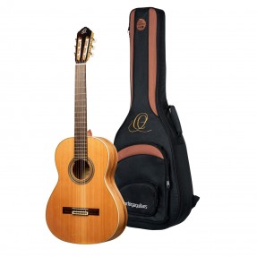 Ortega R20GRG-L Traditional Series - Gitara klasyczna 4/4 leworęczna z pokrowcem