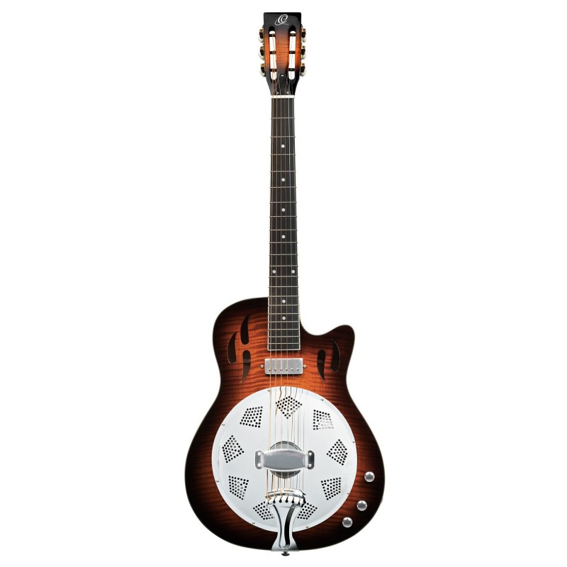 Ortega RRG50CE-SSB Americana Series - Gitara rezonansowa 4/4 z pokrowcem