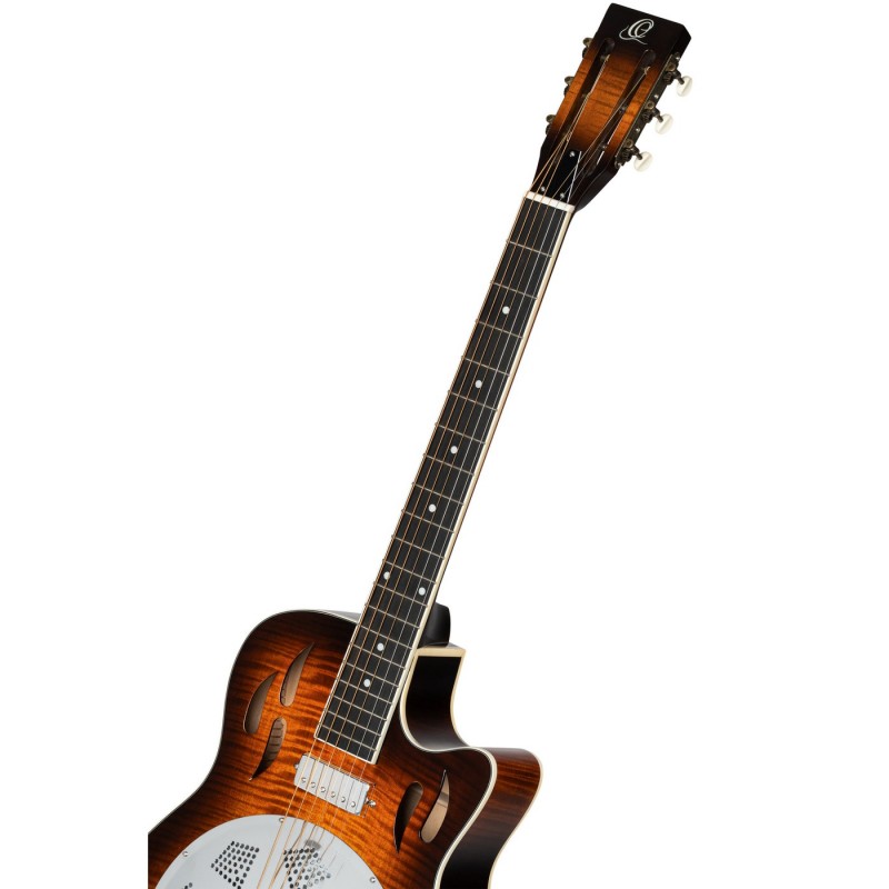 Ortega RRG50CE-SSB Americana Series - Gitara rezonansowa 4/4 z pokrowcem