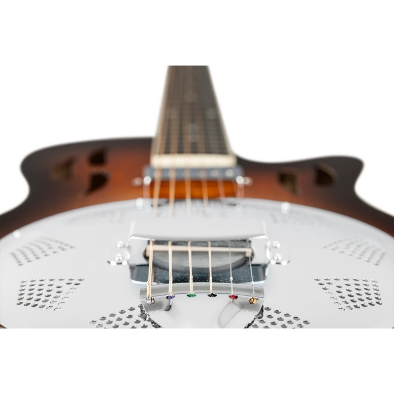 Ortega RRG50CE-SSB Americana Series - Gitara rezonansowa 4/4 z pokrowcem