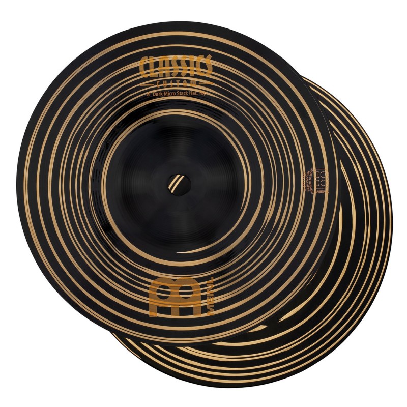 Meinl Cymbals CC8DAH Classics Custom Dark Micro Stack Hats 8" - Talerze perkusyjne Hi-Hat