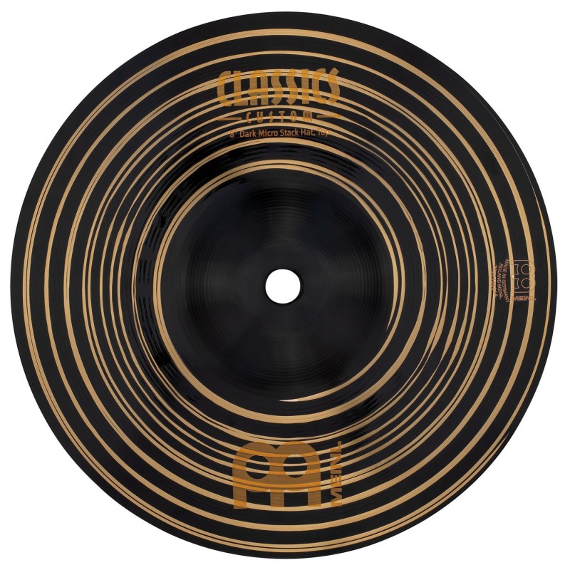 Meinl Cymbals CC8DAH Classics Custom Dark Micro Stack Hats 8" - Talerze perkusyjne Hi-Hat