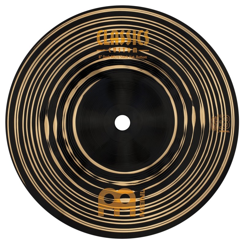 Meinl Cymbals CC8DAH Classics Custom Dark Micro Stack Hats 8" - Talerze perkusyjne Hi-Hat
