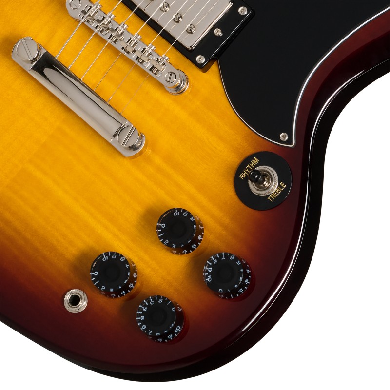 Epiphone SG Tribute Plus Vintage Sunburst gitara elektryczna - 8 - Gitary elektryczne - 