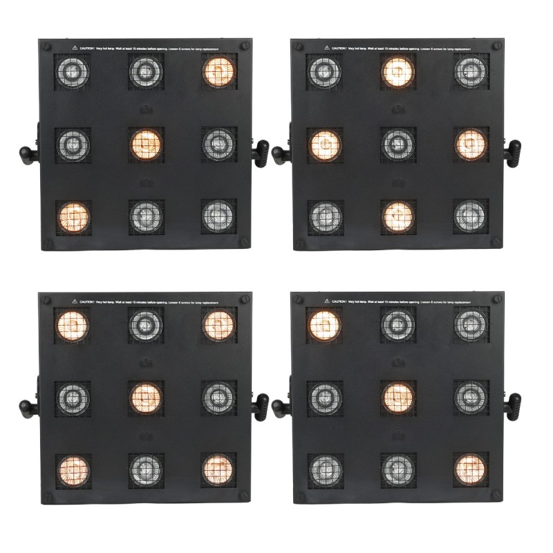 Light4Me Sun Panel - Blinder sceniczny w stylu retro vintage