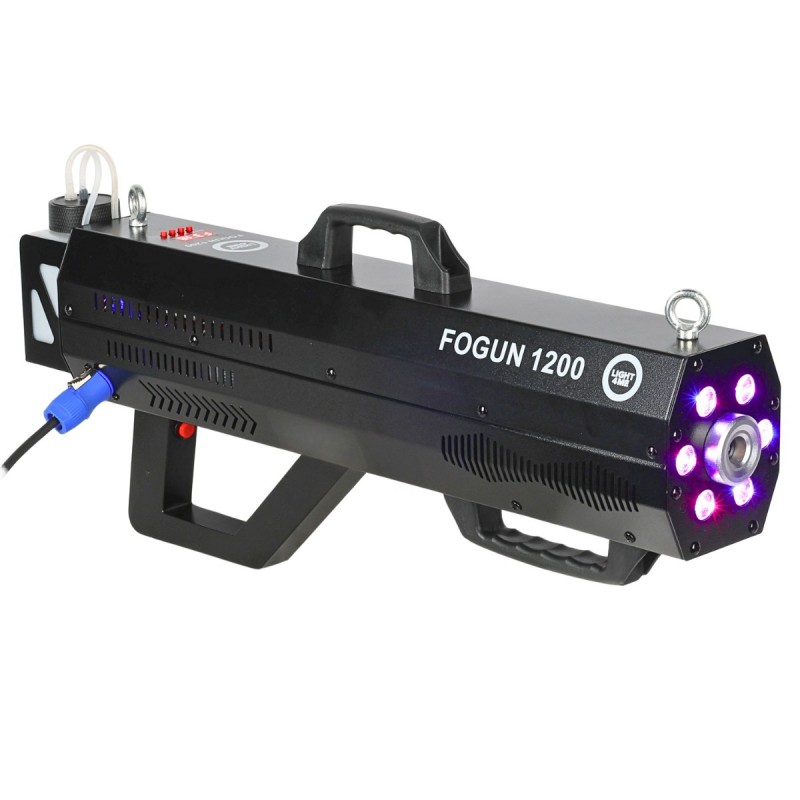 Light4Me FOGun 1200 - Mobilna wytwornica dymu LED RGB 1200W