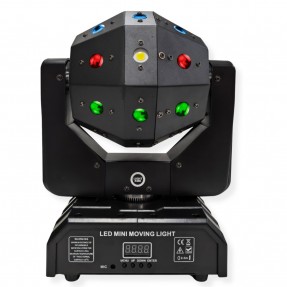 Light4Me Atlas - Ruchomy multiefekt świetlny 4w1