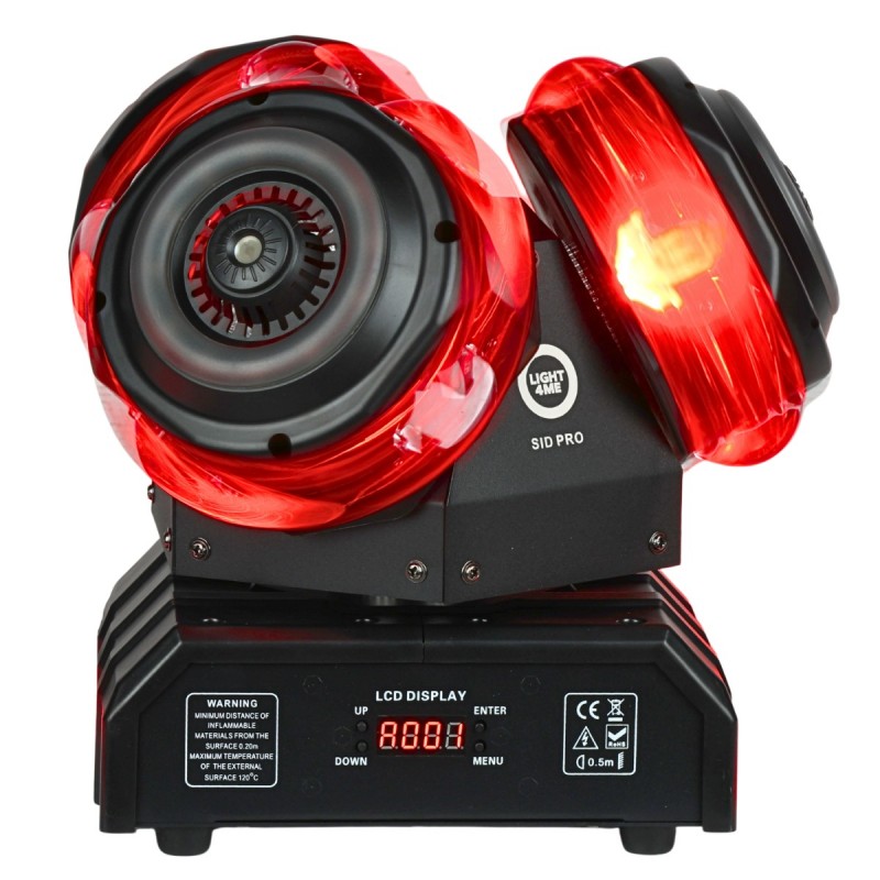 Light4Me Sid Pro - Ruchomy multiefekt świetlny 5w1