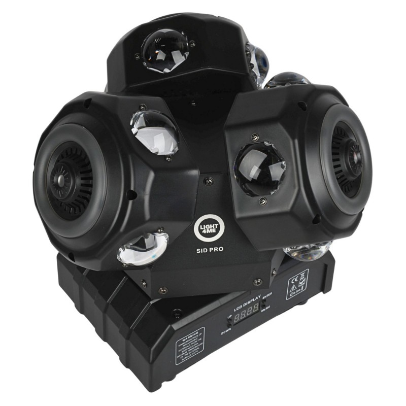 Light4Me Sid Pro - Ruchomy multiefekt świetlny 5w1