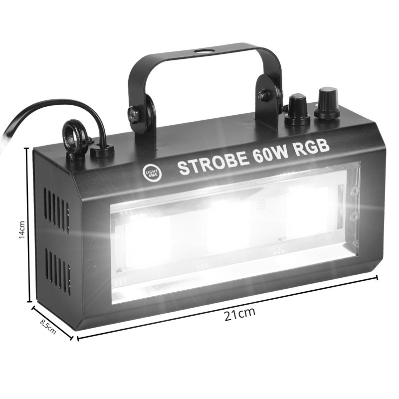 Light4Me Strobe 60W RGB - Stroboskop sceniczny