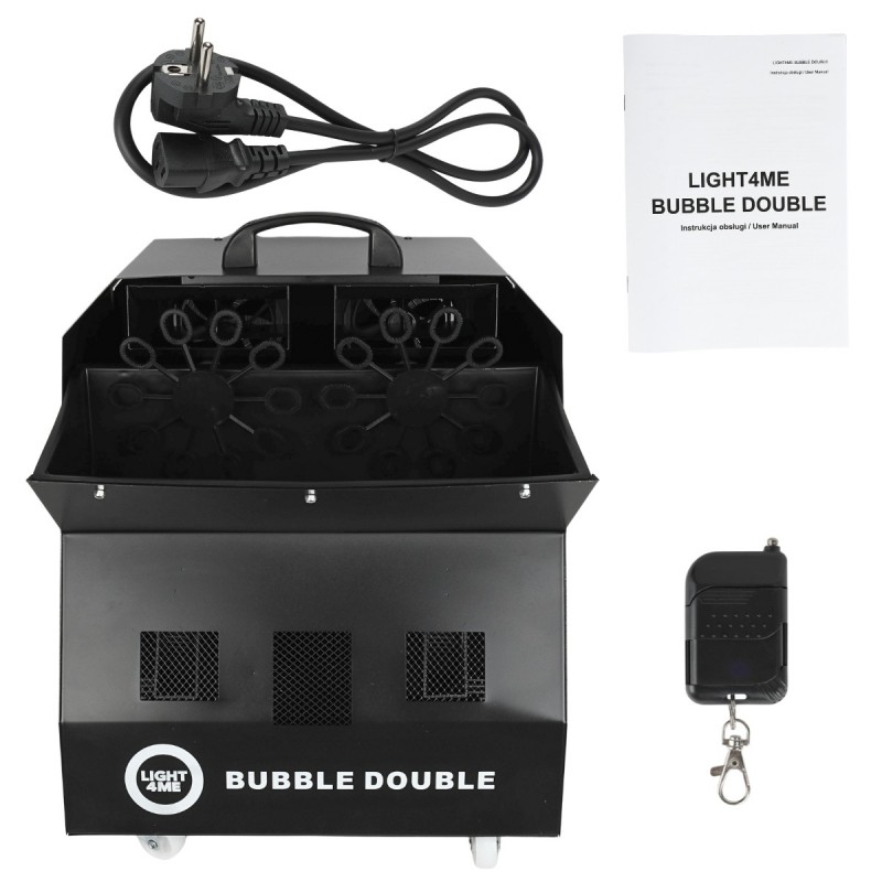 Light4Me Bubble Double - Wytwornica baniek 300W