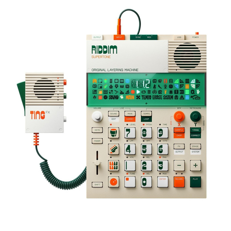 Teenage Engineering EEP-40 + EP-2350 Sampler sekwencer + mikrofon - 1 - Samplery, Grooveboxy - Teenage Engineering EP-40 Riddim 