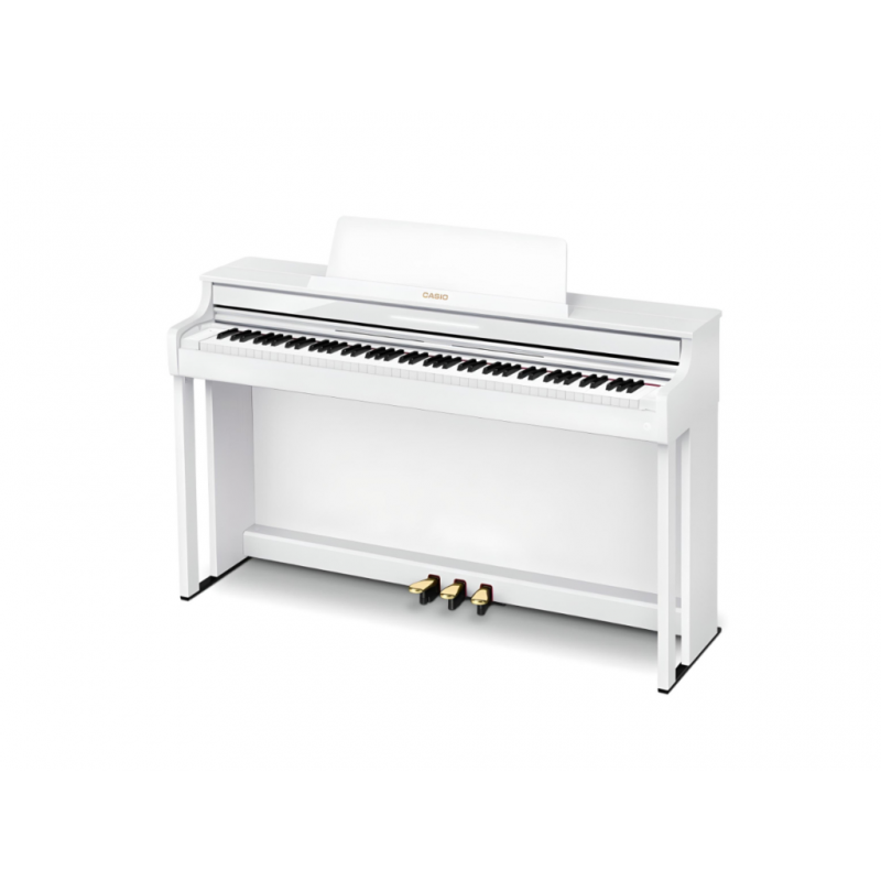 Casio AP-750 WE - Pianino Cyfrowe Białe - 2 - Pianina cyfrowe - Odkryj na nowo urok fortepianu, rozbrzmiewając echami tradycji S