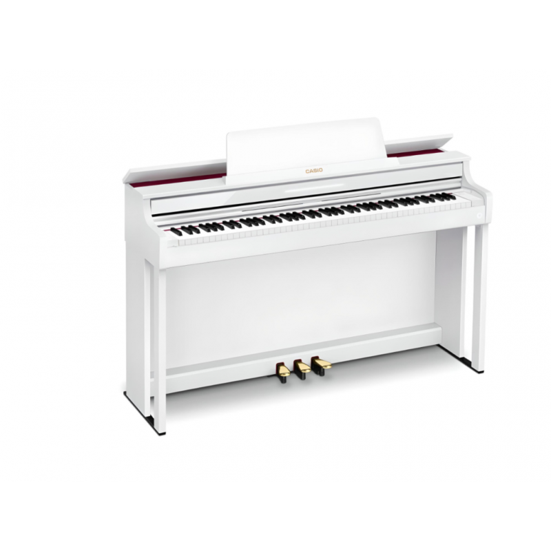 Casio AP-750 WE - Pianino Cyfrowe Białe - 3 - Pianina cyfrowe - Odkryj na nowo urok fortepianu, rozbrzmiewając echami tradycji S