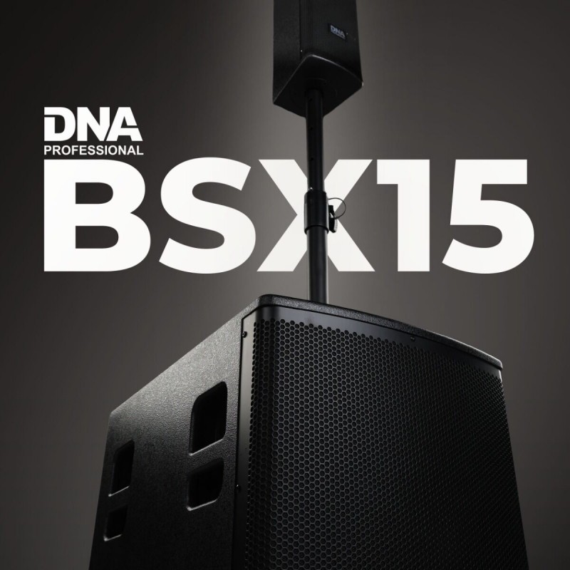 DNA BSX15 zestaw nagłośnieniowy aktywny system słupkowy 450W RMS - 8 - Systemy słupkowe - DNA BSX15 to aktywny zestaw nagłośnien