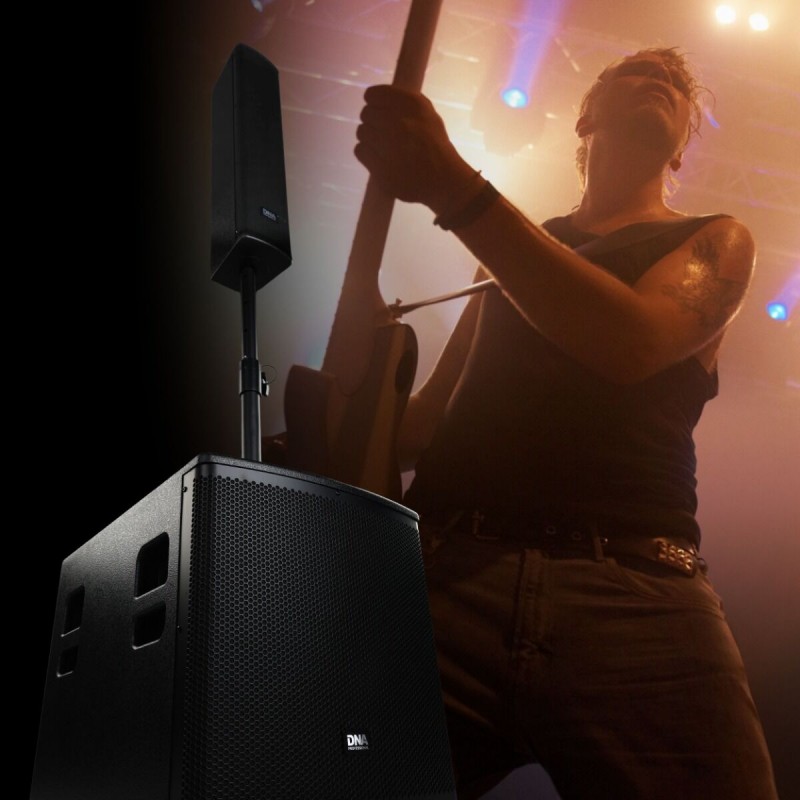 DNA BSX15 zestaw nagłośnieniowy aktywny system słupkowy 450W RMS - 18 - Systemy słupkowe - DNA BSX15 to aktywny zestaw nagłośnie