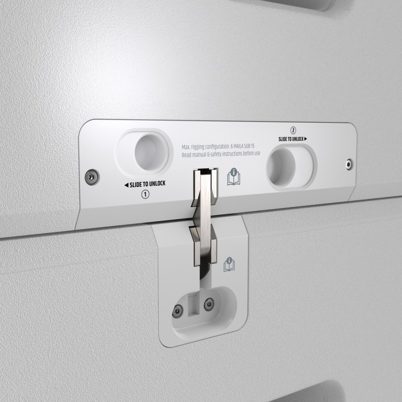 LD Systems MAILA SUB 15 F P W - Pasywny subwoofer PA 15"z bass reflex