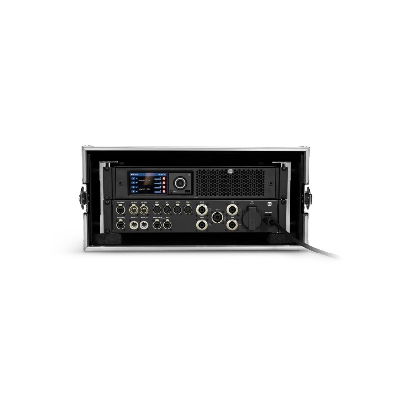 LD Systems ADA 8K4 SINGLE RACK - System wzmacniaczy w obudowie typu rack