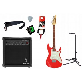 Gitara elektryczna Ibanez AZES31-VM + wzmacniacz 15W + kabel  w zestawie