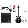 Gitara elektryczna Ibanez AR520H-BK + wzmacniacz 15W + kabel  w zestawie