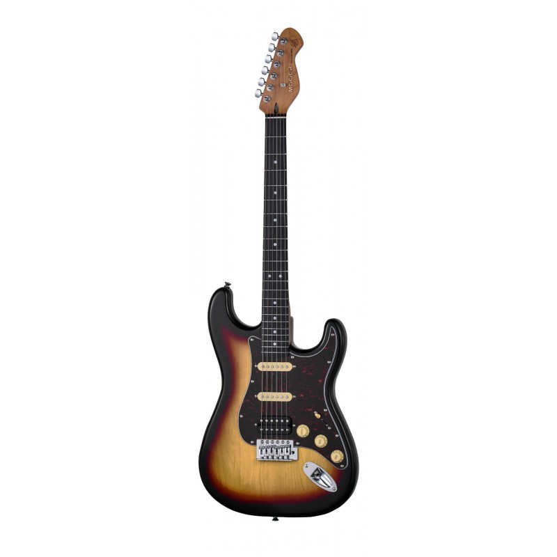 Gitara elektryczna Mooer MSC10 Pro Sunburst + wzmacniacz 15W + kabel  w zestawie