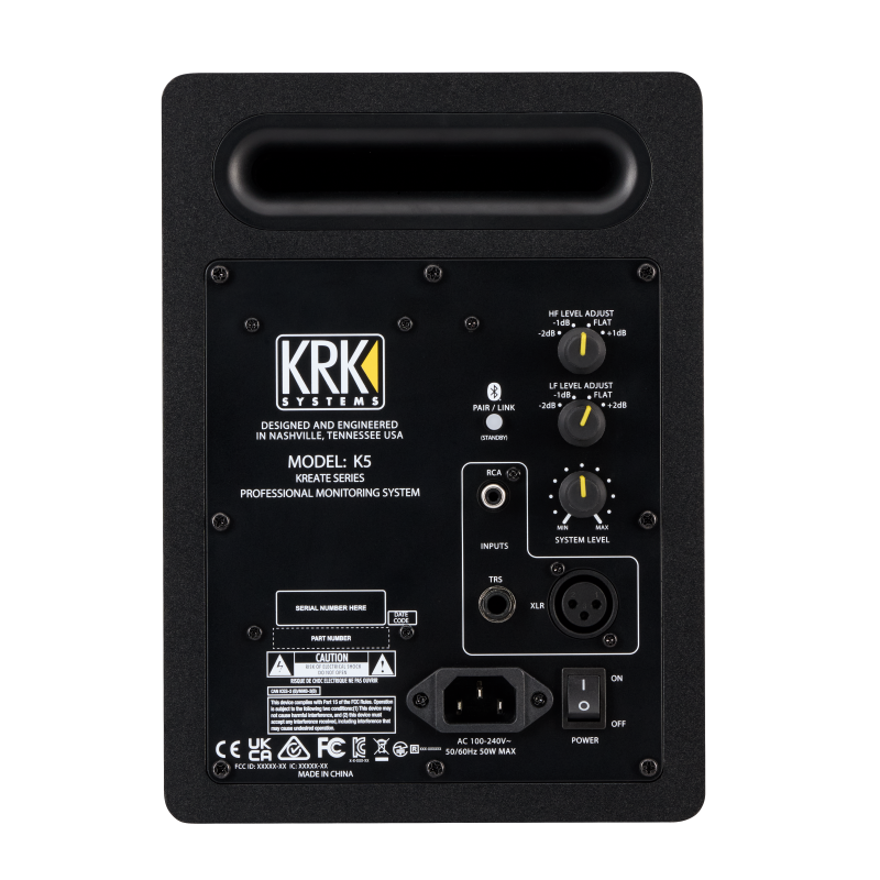 KRK Kreate 5 Pair Monitory studyjne aktywne, para, 5 cali, dwudrożne