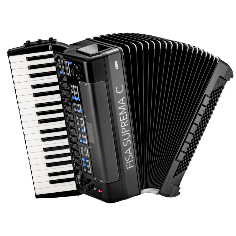 KORG FISA SUPREMA C PMBK, Compact Model, 37 klawiszy - Akordeon Cyfrowy - 1 - Akordeony cyfrowe - Rewolucyjny cyfrowy akordeon, 
