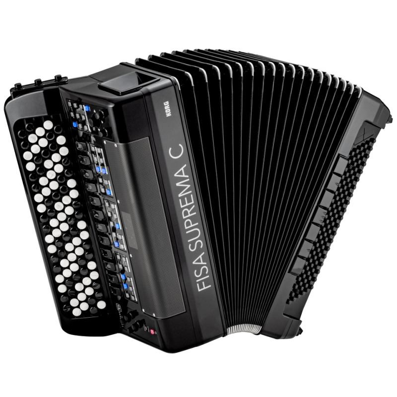 KORG FISA SUPREMA C BMBK, Compact Model, 92 przyciski, 120 basów - Akordeon Cyfrowy - 1 - Akordeony cyfrowe - Rewolucyjny cyfrow