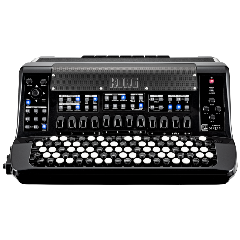 KORG FISA SUPREMA C BMBK, Compact Model, 92 przyciski, 120 basów - Akordeon Cyfrowy - 3 - Akordeony cyfrowe - Rewolucyjny cyfrow