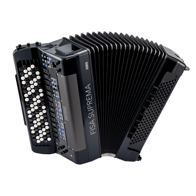 Korg FISA Suprema BMBK 92 przyciski, 120 basów - Akordeon cyfrowy guzikowy - 1 - Akordeony cyfrowe - Korg FISA Suprema 92 - Akor