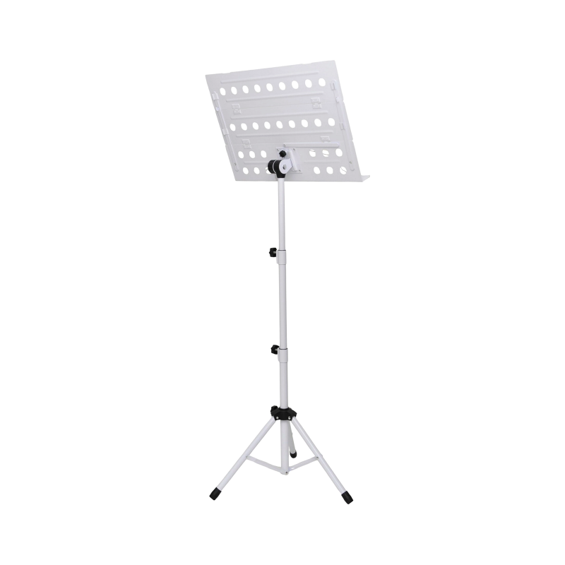 Ambra AM-07 WH Pulpit orkiestrowy na nuty biały - 3 - Pulpity do nut - Ambra AM-07 WH Pulpit orkiestrowy na nuty biały Pulpit or