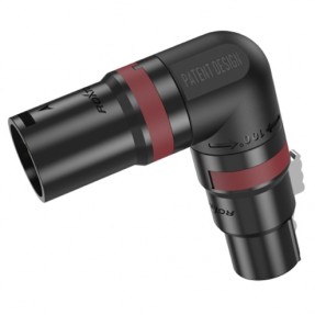 Roxtone RAX3FM - Obrotowy kątowy adapter XLR