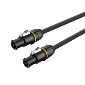 Roxtone MSSS215L10 - Kabel głośnikowy 2 x 1,5mm² 2 x złącze głośnikowe 10m