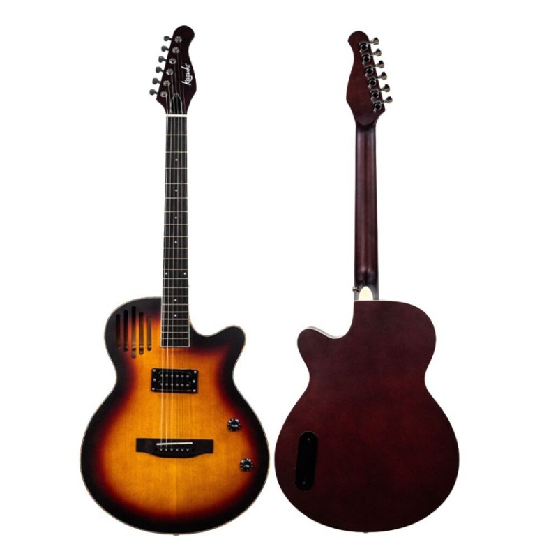 Kazuki SA-40-SB - Gitara elektryczna hybrydowa