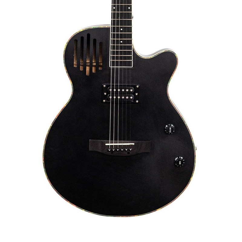 Kazuki SA-40-BK - Gitara elektryczna hybrydowa