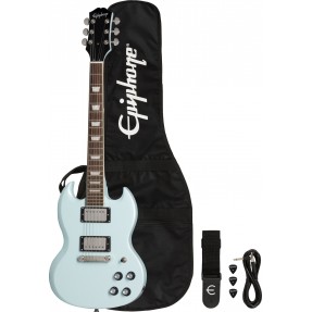 Epiphone Power Players SG Ice Blue – gitara elektryczna 3/4 zestaw - 1 - Gitary elektryczne - Epiphone Power Players SG to seria