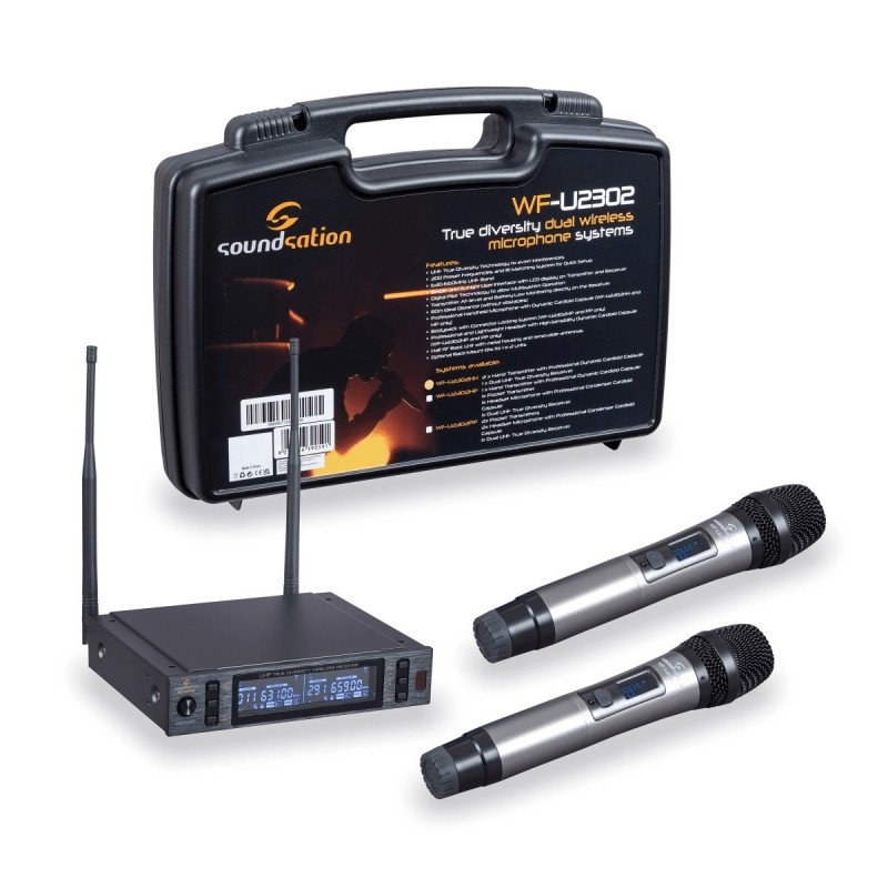 SoundSation WF-U2302HH - System bezprzewodowy doręczny UHF