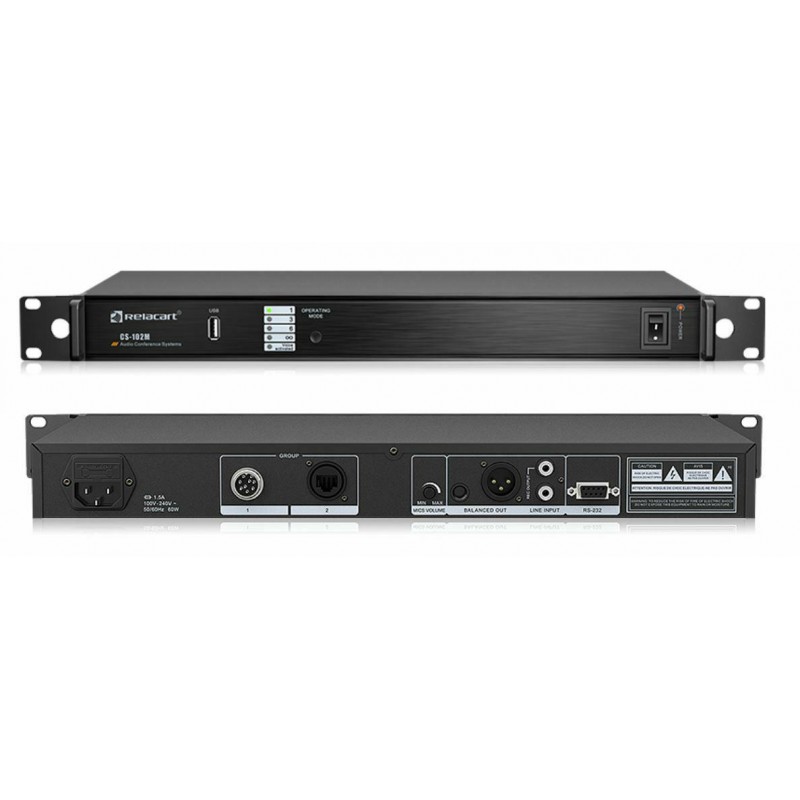 Relacart CS-102M Jednostka centralna systemu CS-102 - 1 - Strona główna - Jednostka centralna systemu CS-102, obsługa do 110 pul