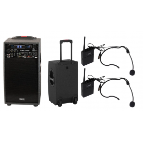 LDM Trolley Street 2xB16/N16 - zestaw nagłośnieniowy z 2 mikrofonami nagłownymi - 1 - Zestawy nagłośnieniowe - LDM Trolley Stree