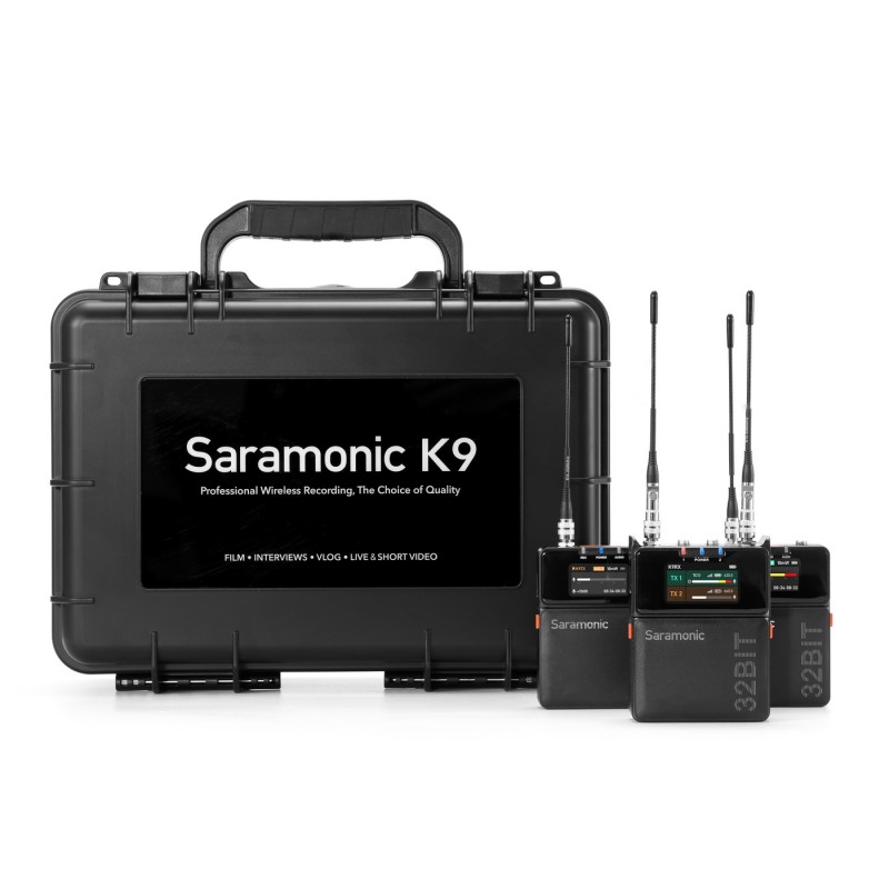 Saramonic K9 Duo - Zestaw do bezprzewodowej transmisji dźwięku