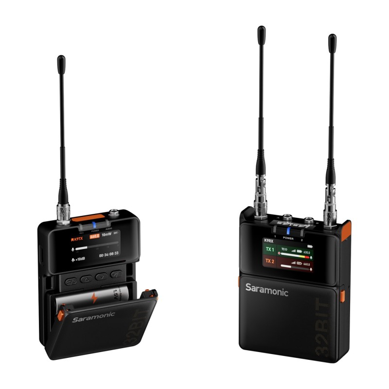 Saramonic K9 Duo - Zestaw do bezprzewodowej transmisji dźwięku