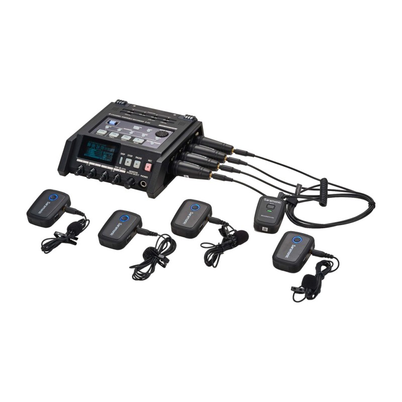 Saramonic Blink500 T4 (RX + TX + TX + TX + TX) - Zestaw do bezprzewodowej transmisji dźwięku