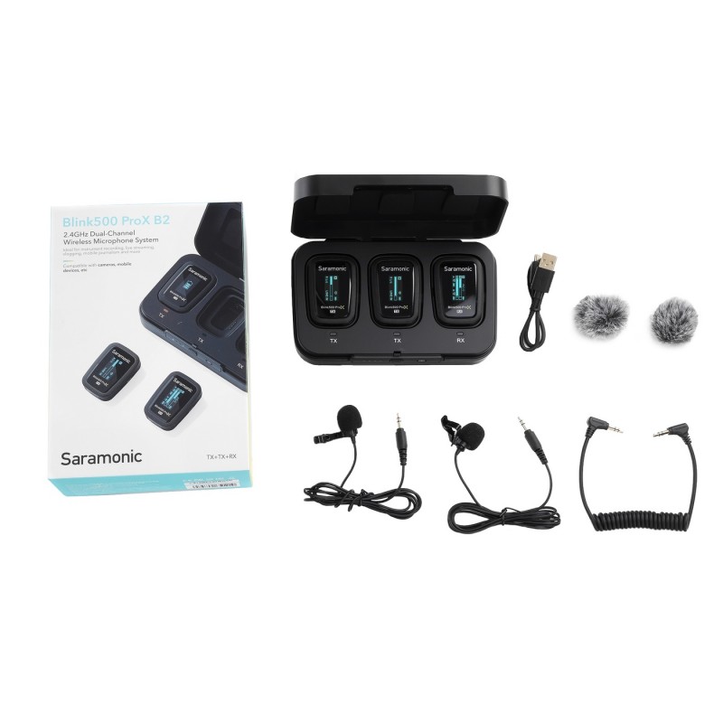 Saramonic Blink500 ProX B2 - Zestaw do bezprzewodowej transmisji dźwięku