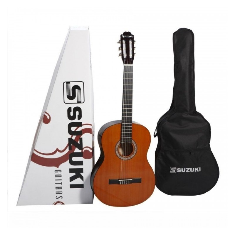Suzuki SCG-2 NT - Gitara klasyczna 1sls4 + pokrowiec