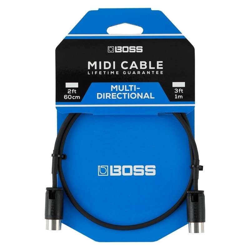 Boss BMIDI-PB1 - kabel MIDI 0,3m